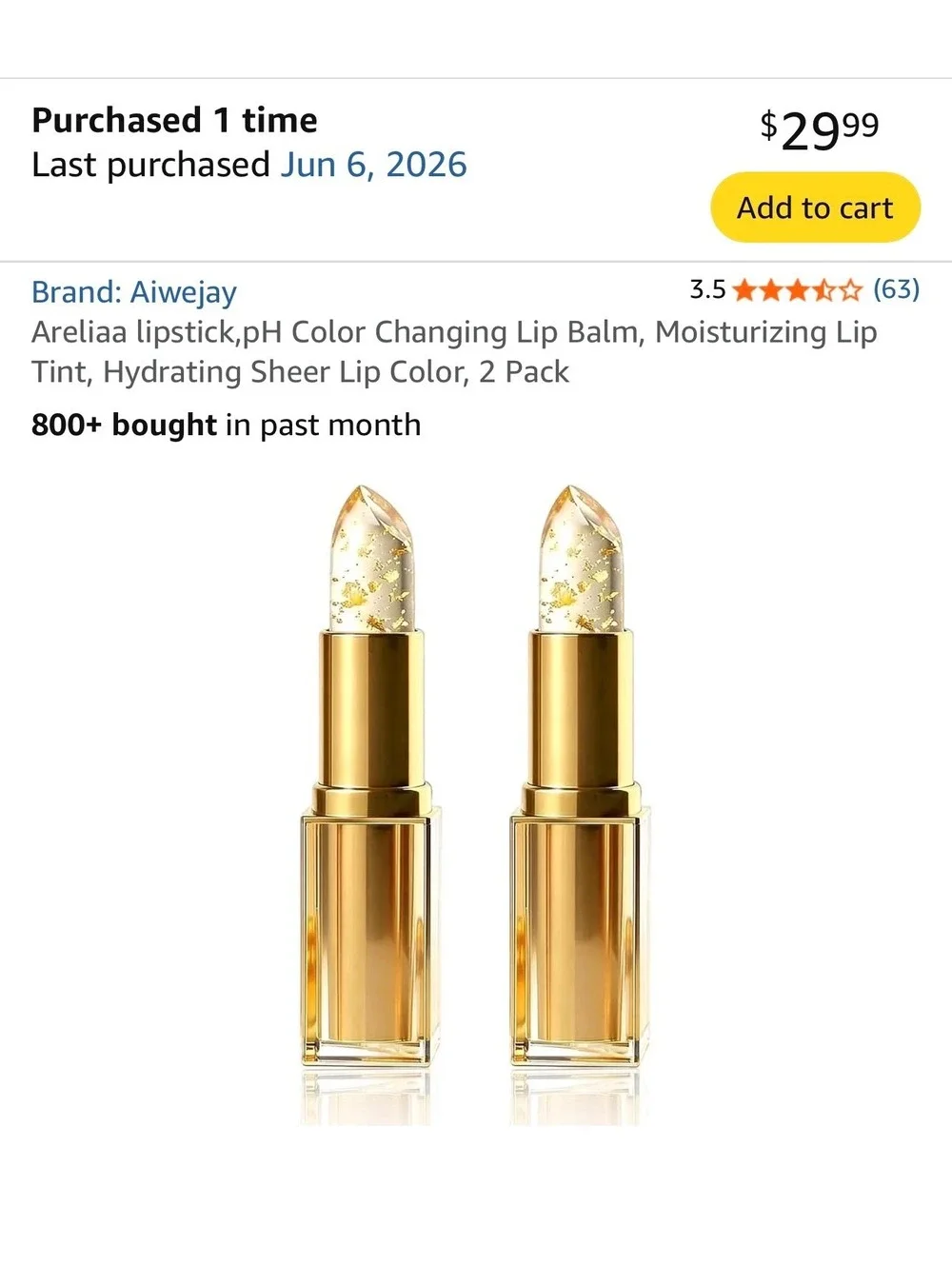 Areliaa Jaysuing Transferproof Lip Color (2)